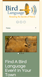 Mobile Screenshot of birdlanguage.com